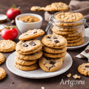 Galletas con Chips de Chocolate Negro