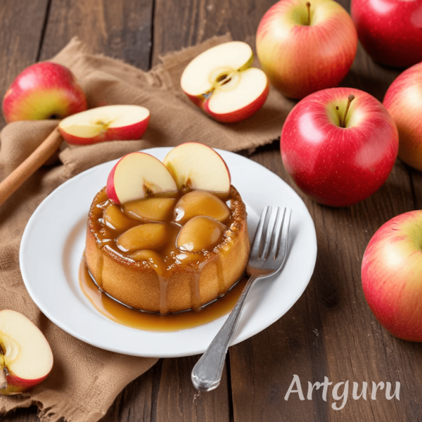 Pudin de Manzana